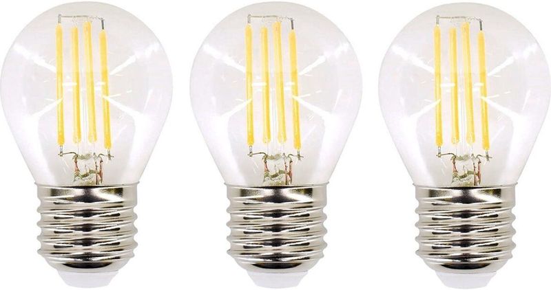 Bemko Premium LED Lamp E27 - vervangt 50W (6W) - 700lm - 2700K Warm Wit - 230V - 3 stuks