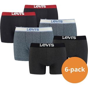 Levi's Boxershorts - 6-pack Verrassingspakket - Levi's heren ondergoed Mixed pakket - Maat S