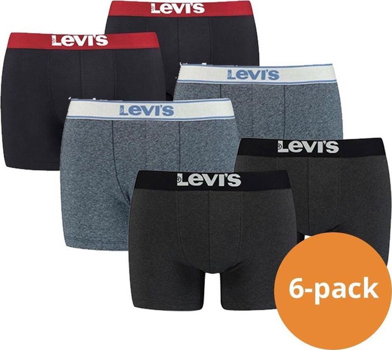 Levi's Boxershorts - 6-pack Verrassingspakket - Levi's heren ondergoed Mixed pakket - Maat S