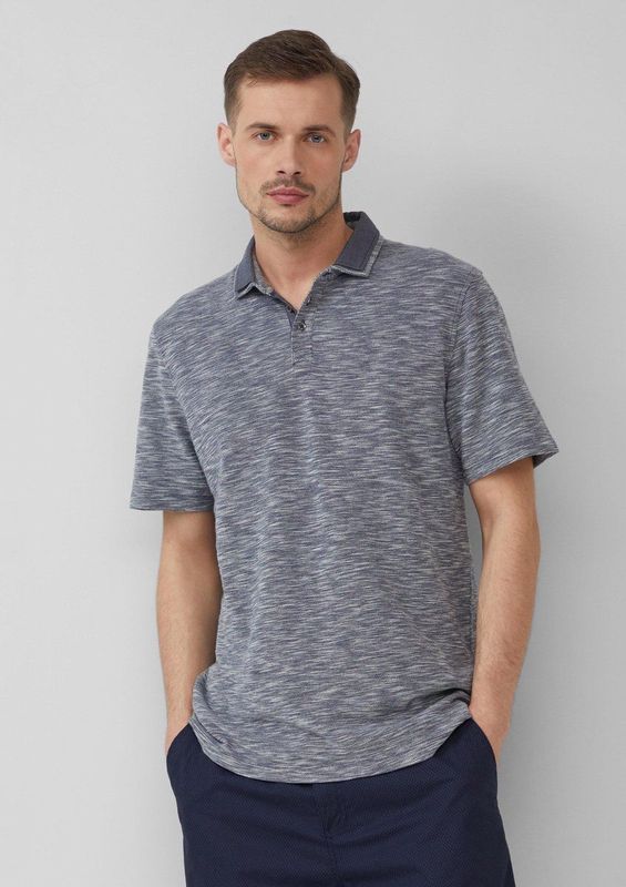 Poloshirt - Flame Yarn - Sportief - Met Dubbele Kraag