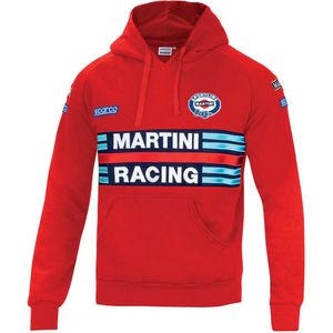 Men’s Hoodie Sparco MARTINI RACING Red Size XL