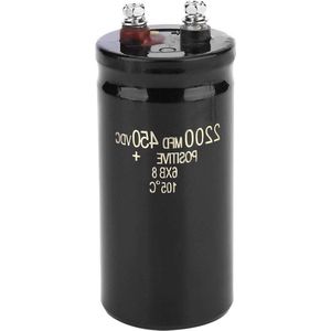 Boutpin 450V 2200uf aluminium elektrolytische condensator - elektrolytische condensator met diëlektrische condensator