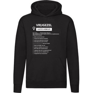 Vrijgezel Dames To Do Checklist Hoodie - vrijgezellenfeest - vrouw - challange - party - feest - drank - uitdaging - to do list - grappig - cadeau - unisex - trui - sweater - capuchon