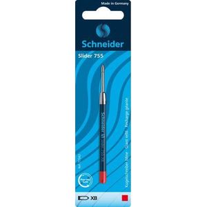 Schneider balpenvulling - Slider 755 - XB - rood - S-77342