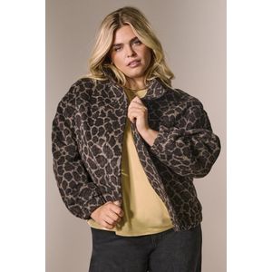 ONLY CARMAKOMA - CAREMILIA LIFE SHORT LEO JACKET OTW - Gewatteerde Jas - Meisjes