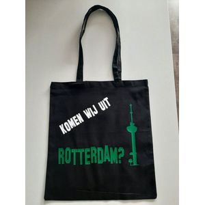 Rotterdam - Bedrukte tas - Katoenen tas - Shopper - Bedrukte tassen - Shopping bag - Feyenoord - Komen wij uit Rotterdam - Kado