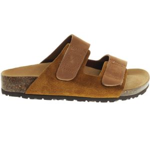 Mink Suede Slippers Velcro Bionatura maat 39
