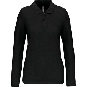 WK. Designed To Work Damespolo lange mouwen WK277 - Black - XXL