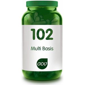 AOV 102 Multi Basis - 120 vegacaps - Multivitaminen - Voedingssupplementen