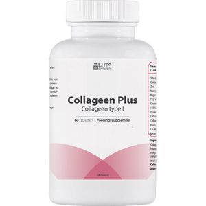 Collageen plus - Collageen type 1 - 60 tabletten - 500mg - Luto Supplements