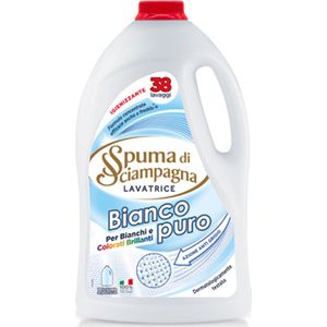 Spuma di sciampagna vloeibaar wasmiddel pure white