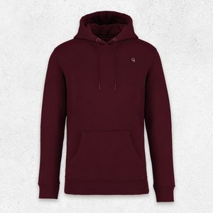 G-TOWN - Funky Monkey Hoodie Heren – Regular Fit – Dark Cherry – Maat L