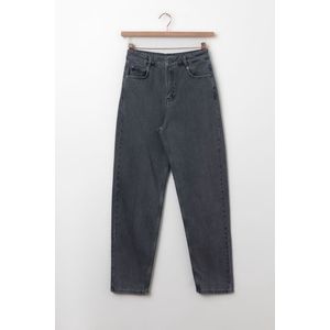 Sissy-Boy - Bora donkergrijze high waist tapered jeans