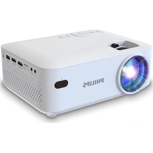 Vaste videoprojector scherm 65 inch (165 cm) LED NeoPix 100 - met hifi-stereo-luidsprekers - USB HDMI - compact wit Beamer