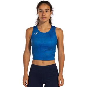 Joma Elite Ix Sport-top Blauw 7-8 Years Meisjes