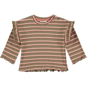 Babyface meisjes rib longsleeve ARMY