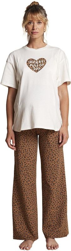 Envie de Fraise - Pyjama set - Luipaard - 2-delig - Zwangerschap en Borstvoeding