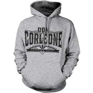 The Godfather Don Corleone Superano Tutto Hoodie Heather-Grey-S