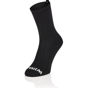 Winaar Fietssokken Zomer Unisex Zwart - Full Black-36-38