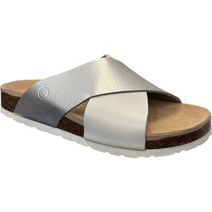 Rohde - Elba 1713 - Slipper - Zilver - Comfortabele Dames Slipper