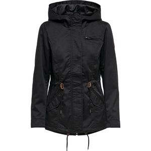 Only Jas Onllorca Canvas Parka Cc Otw Noos 15216452 Black Dames Maat - XS