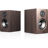 Audio Pro A28 - Boekenplankspeakers - Walnoot - 2x75W Krachtig Geluid - Multiroom Audio - Bluetooth Streaming