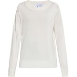 Usha - Fijngebreide Trui - Casual - Ronde Hals - Lange Mouwen - Horizontaal Gestreept