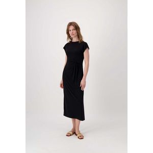 Zusss Jersey Jurk Zwart