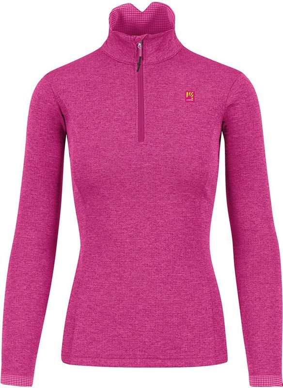 Karpos Pizzocco Fleece Met Halve Rits Roze XS Vrouw