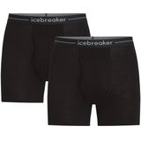 Icebreaker - Merino 150 Anatomica - Boxershorts - Zwart - 2 Eenheden