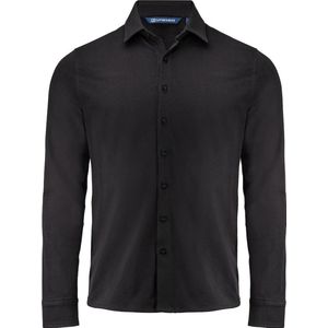 Cutter & Buck Hedley Stretch Shirt Heren 352412 - Zwart - M
