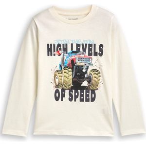 TOM TAILOR - Shirt - Blauw - Lange Mouw