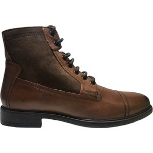 Geox Terence C Hoge lederen veterschoenen Heren Cognac mt 44