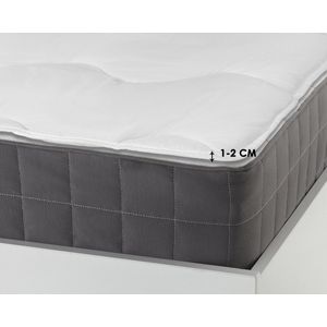 Sleeptime Luxury Hotel - Topper - Eenpersoons - 80x210 - Wit