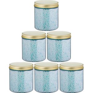 Badkaviaar Hamam - 200 gram - met gouden deksel - set van 6 Stuks - bad parels voor in bad