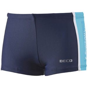 Beco Zwemboxer Jongens Polyamide Donkerblauw/turquoise Maat 152