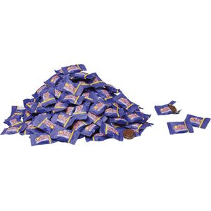 Tony's Chocolonely Tiny Tony's Donkere Melkchocolade Pretzel Toffee - Bulk doos van 10 Kilo Fairtrade Belgische Chocola - Circa 1112 stuks