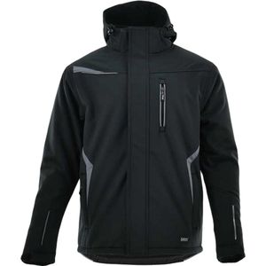 Sara4you Comfort Winter Softshell Zwart-Grijs 08625 - L