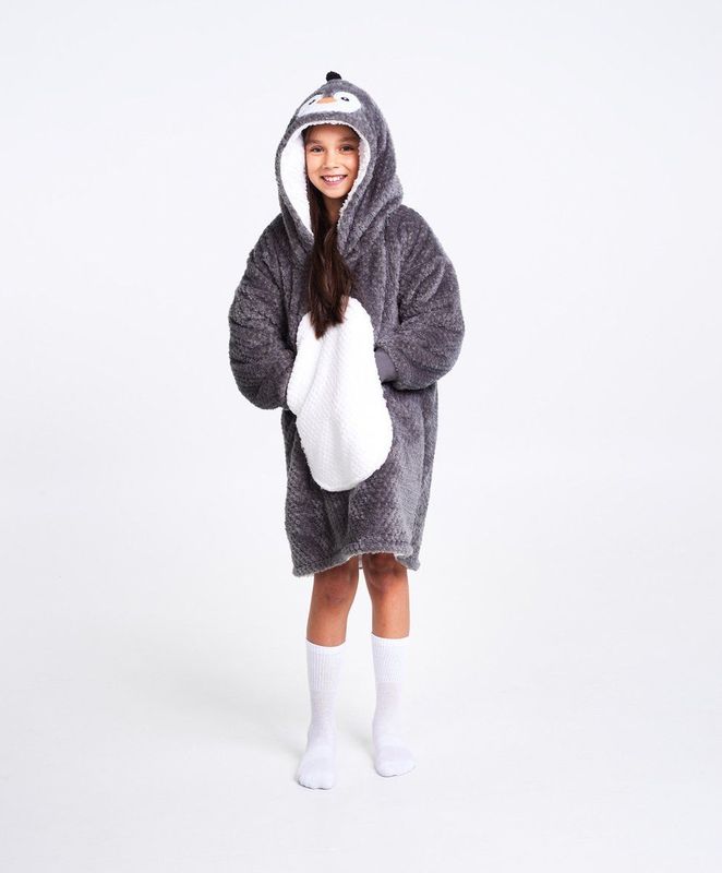 Noxxiez - Piguin - Hoodie - Zacht - Sherpa Fleece