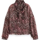 Scotch & Soda Blouse Rood dames