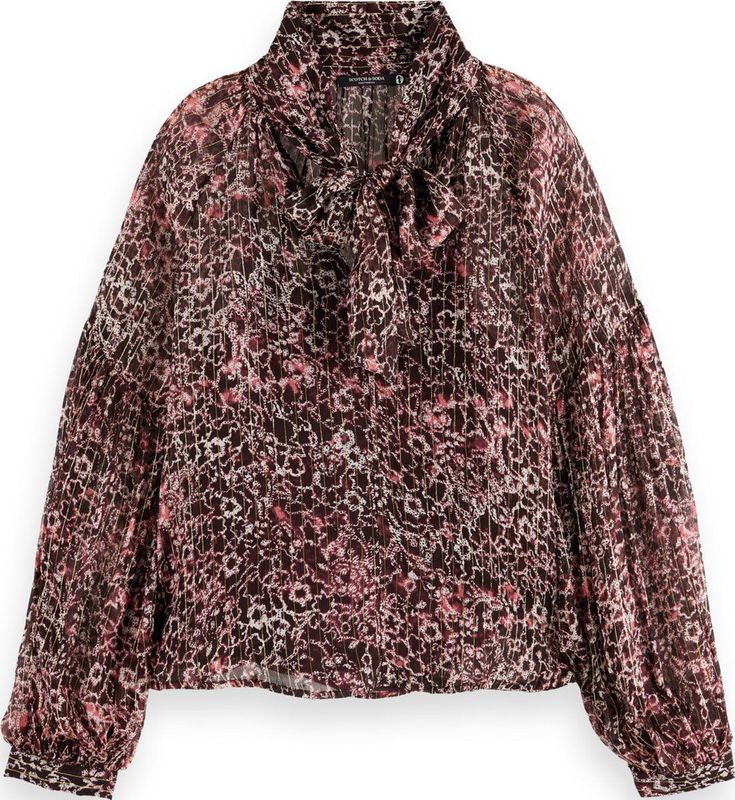 Scotch & Soda Blouse Rood dames
