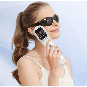 Multifunctioneel Handheld Huidverzorgingsapparaat – 16× 650 nm & 3× 808 nm Lampen | Pijnverlichting & Huidverbetering | Geschikt voor Mens & Huisdier