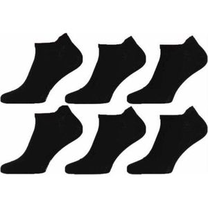 Pesail|Socks|Sokken|""Zwarte"" Sneaker/Enkelsok|Sneakersokken|4 Paar|Maat:35/38|Naadloos