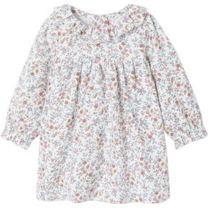 Vertbaudet Babypakje met jurk met bloemenprint + panty's