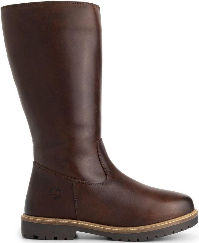 Travelin' - Vinstra - Hoge Laarzen - Donkerbruin - Wolgevoerd