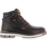 Dockers - Veterlaarzen - Chocoladebruin/Zwart - Gevoerd - Blokhak