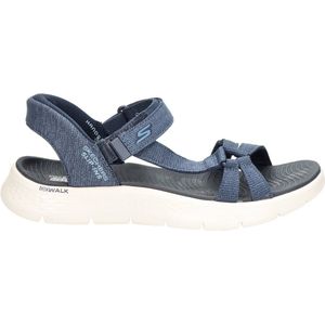 Skechers Slip-ins Go Walk Flex Zandal - Illumin - Dames Sandalen - Navy