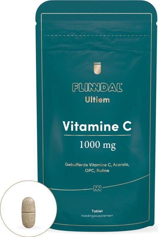 Ultiem - Vitamine C1000 Complex - 90 Tabletten - Volledig Gebufferde Vorm