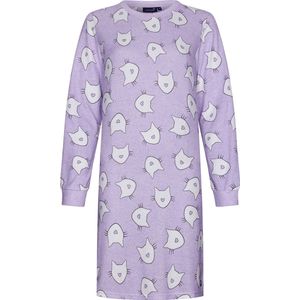 Duurzaam paars nachthemd katten - Paars - Maat - 44