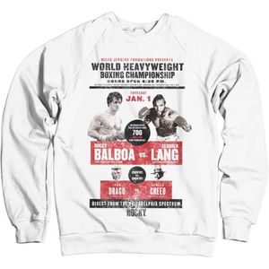 Rocky Sweater/trui -M- World Heavyweight Poster Wit